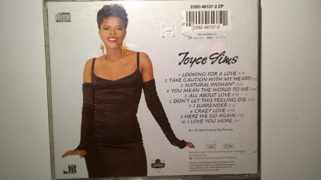 Joyce Sims - All About Love, Ophalen of Verzenden, Zo goed als nieuw, Pop, Album
