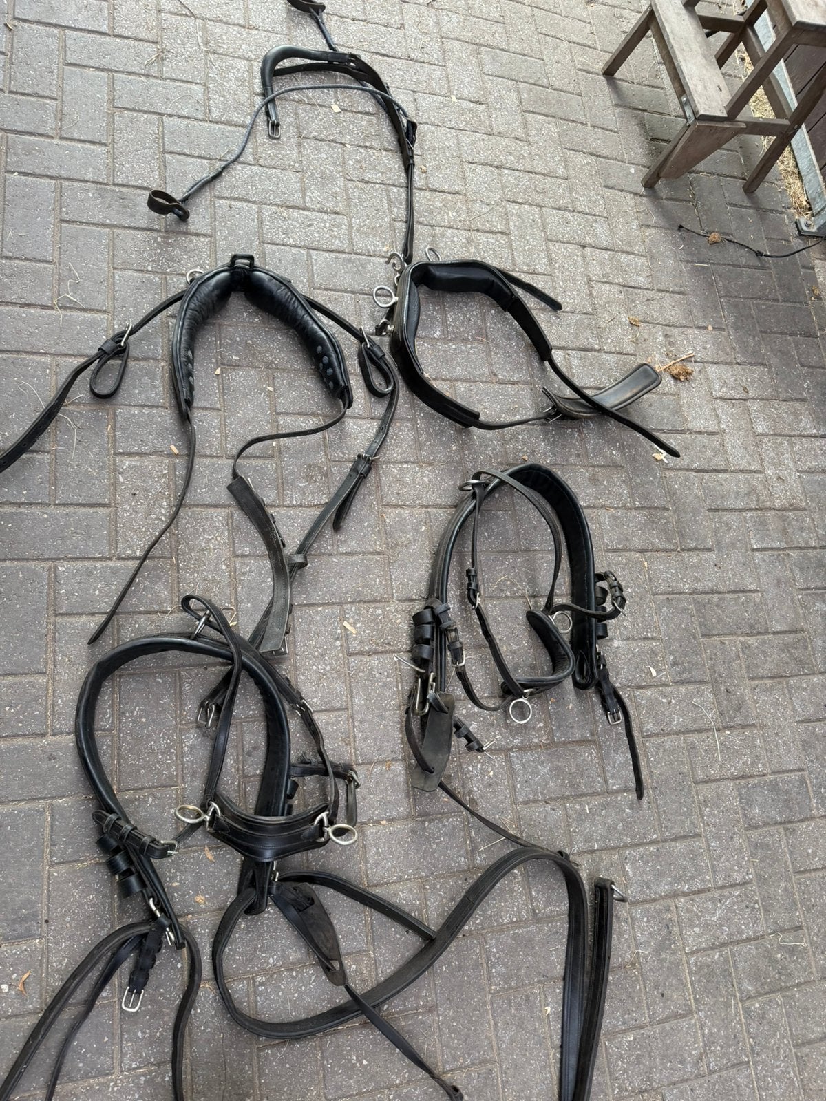 Enkelspan pony, Dieren en Toebehoren, Paarden en Pony's | Hoofdstellen en Tuigage, Ophalen, Gebruikt