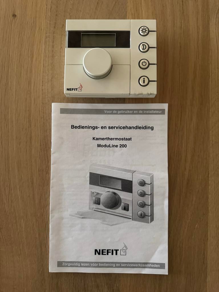 Nefit ModuLine 200 Kamerthermostaat, Ophalen, Gebruikt