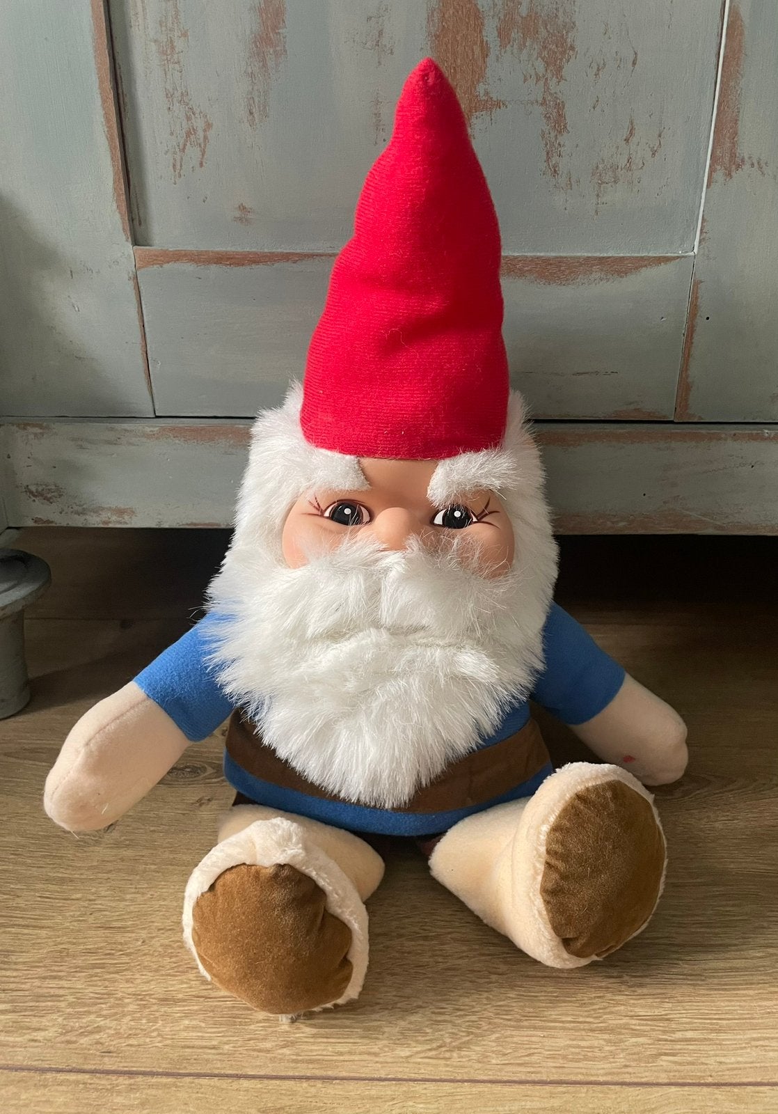 David de Kabouter knuffel pluche Rien Poortvliet, Ophalen of Verzenden, Zo goed als nieuw