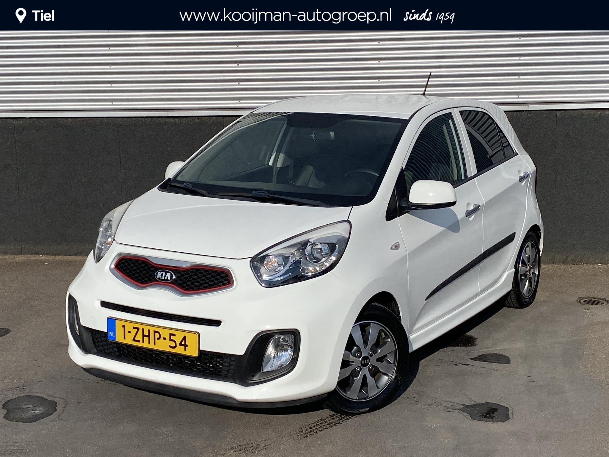 Kia Picanto 1.0 CVVT X-treme Dealeronderhouden, Trekhaak/fie, Auto's, Voorwielaandrijving, Stof, Gebruikt, 400 kg