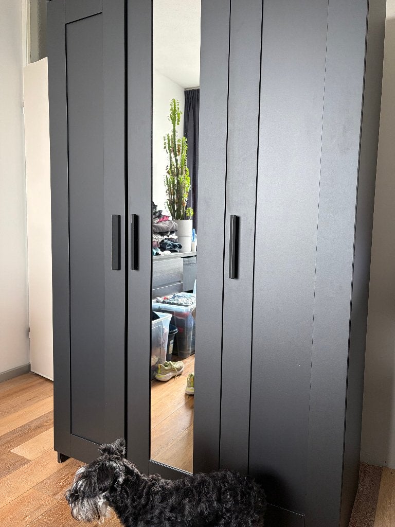 IKEA BRIMNES Kledingkast, Huis en Inrichting, Ophalen, Met deur(en), Gebruikt, 100 tot 150 cm