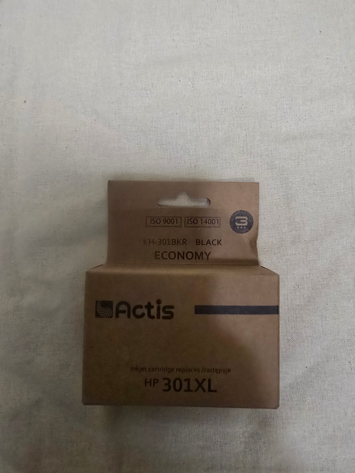 2 stuks Actis KH-301BKR Zwarte Inktcartridge voor HP 301XL, Computers en Software, Printerbenodigdheden, Nieuw, Cartridge, Ophalen of Verzenden