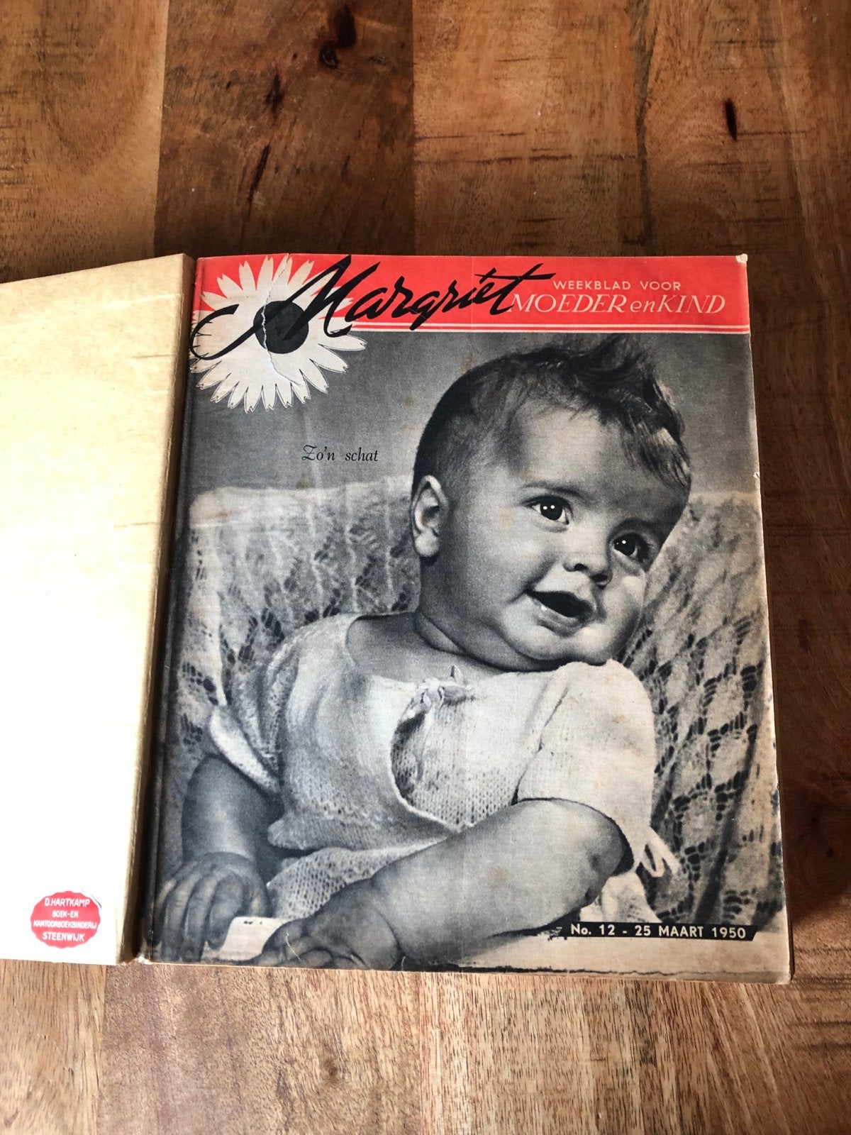 Gebundelde oude margrieten maart-september 1950, Boeken, Ophalen of Verzenden, Gelezen, Damesbladen