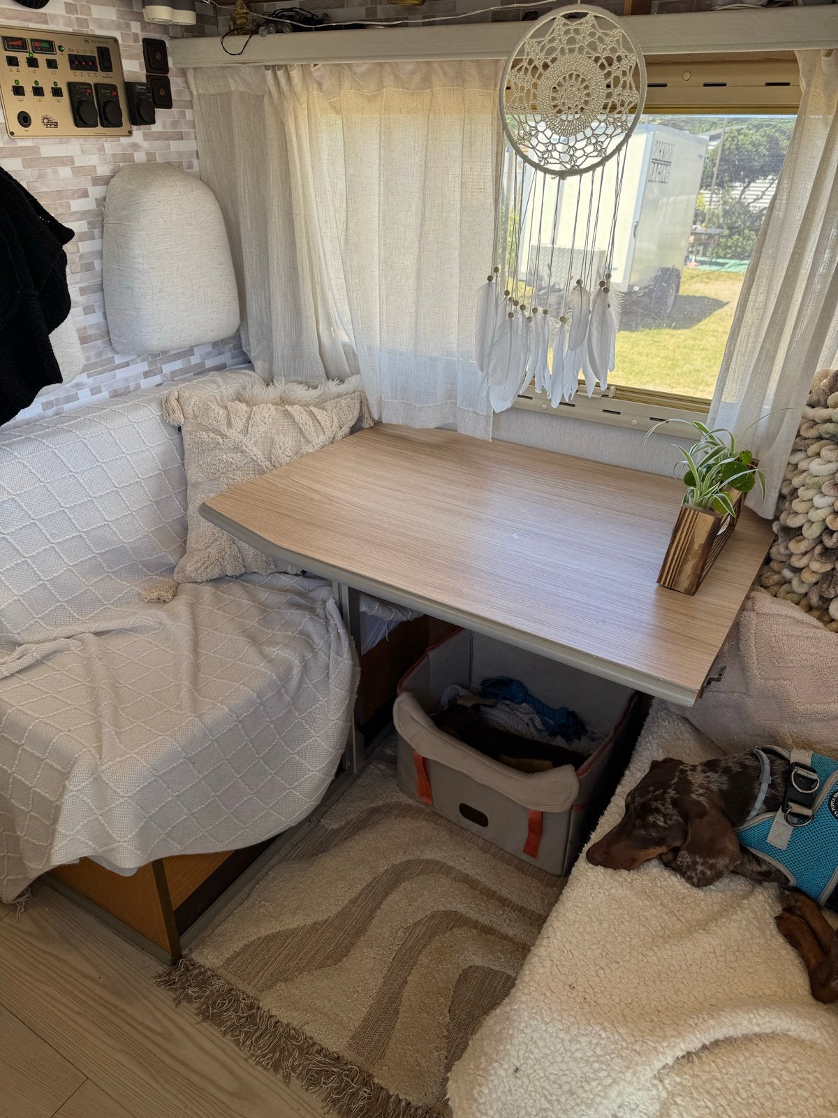 Camper dinette tafelblad - 70x110 cm, Ophalen, Gebruikt