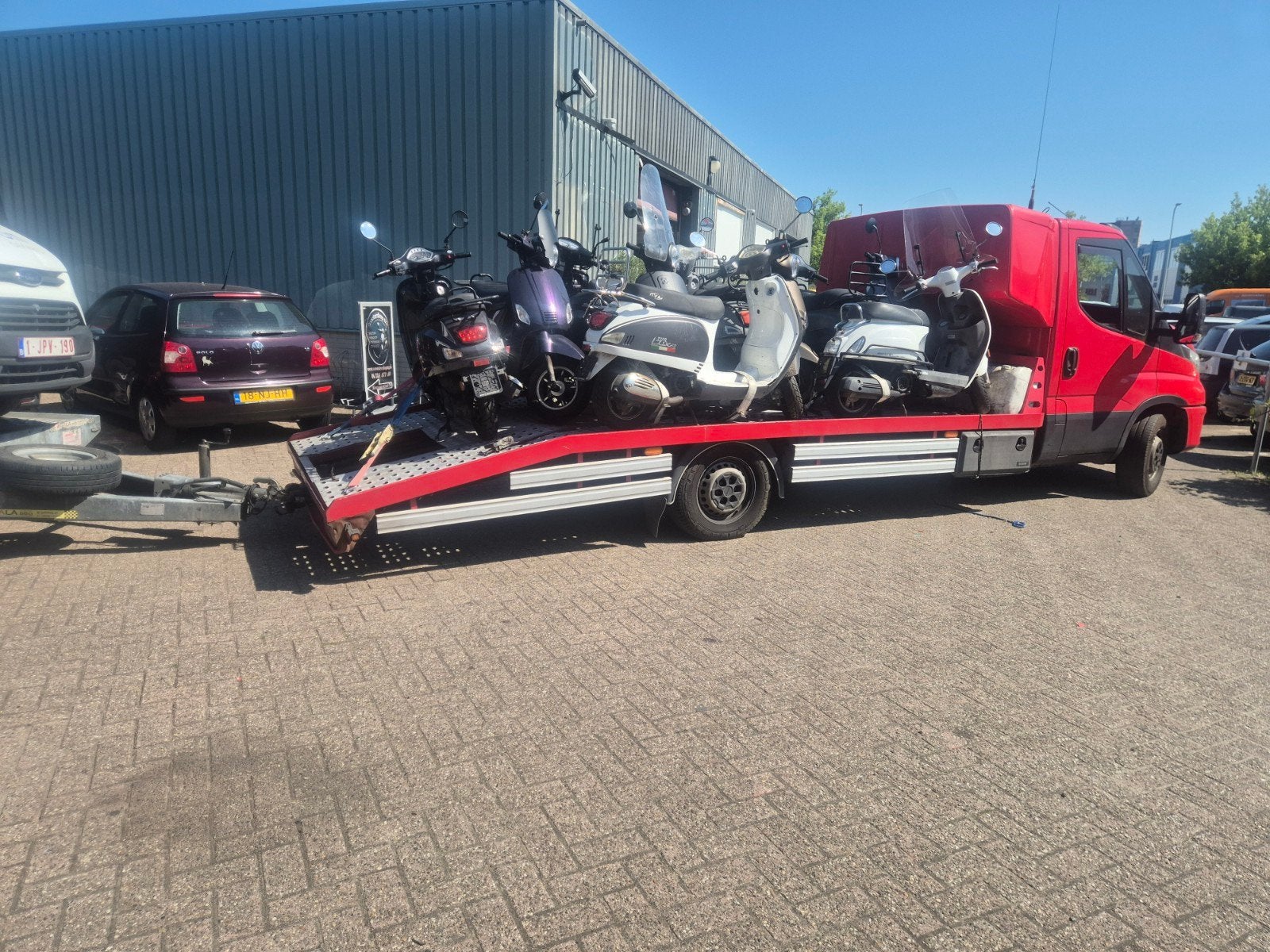 Export scooters: diverse partijen, wekelijks nieuwe aanvoer, Fietsen en Brommers, Ophalen of Verzenden