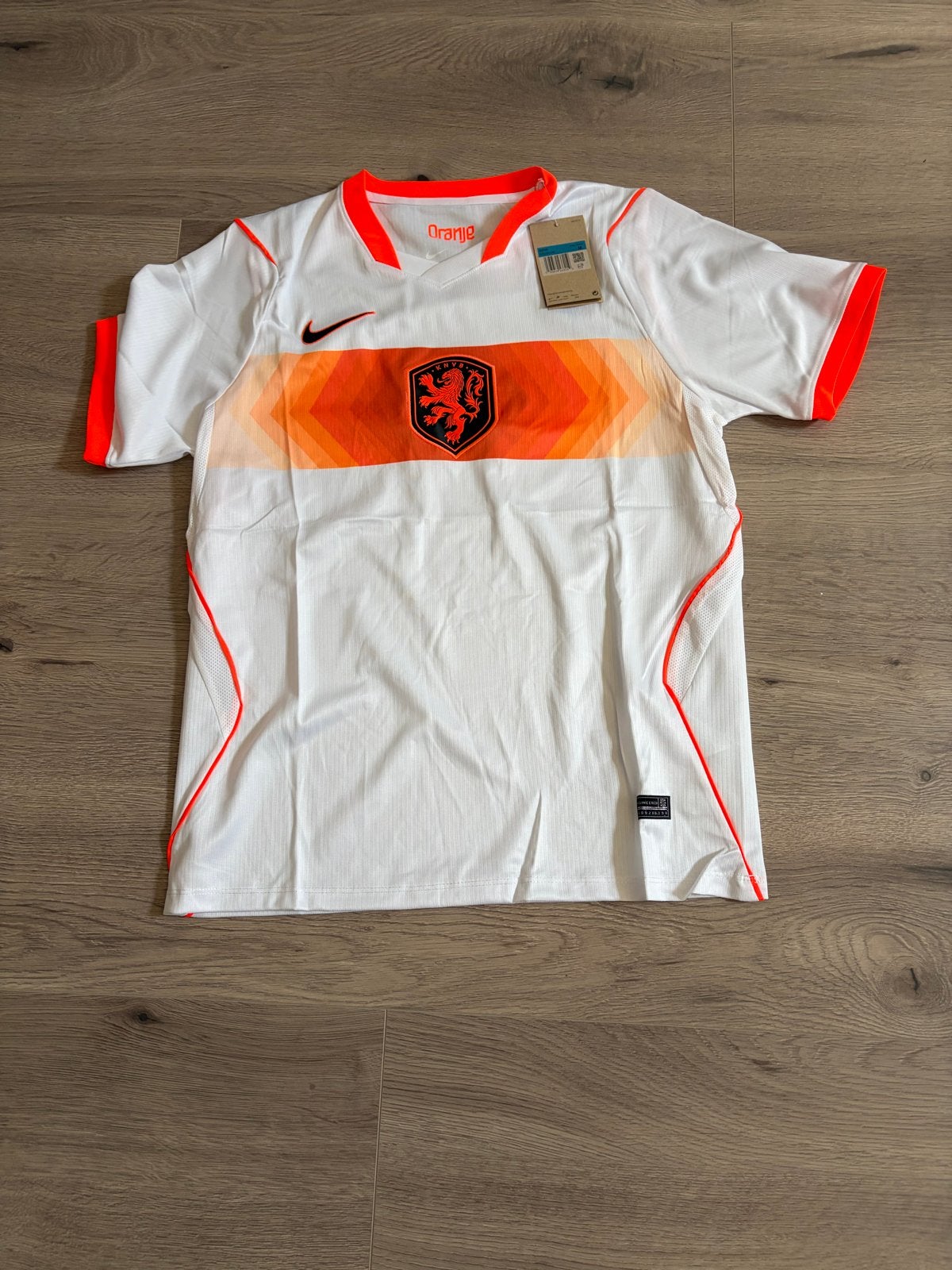 Nieuw Nederlands Elftal Uitshirt Maat M, Maat 48/50 (M), Wit, Nieuw, Ophalen of Verzenden