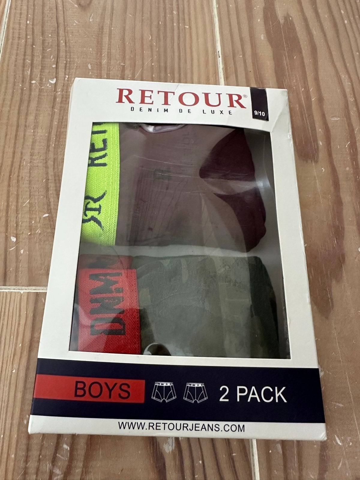 Retour jongens ondergoed - 2-pack boxershorts, Ophalen of Verzenden, Nieuw, Jongen