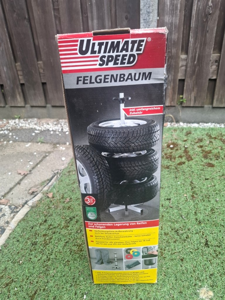 auto banden stand, Ophalen, Nieuw