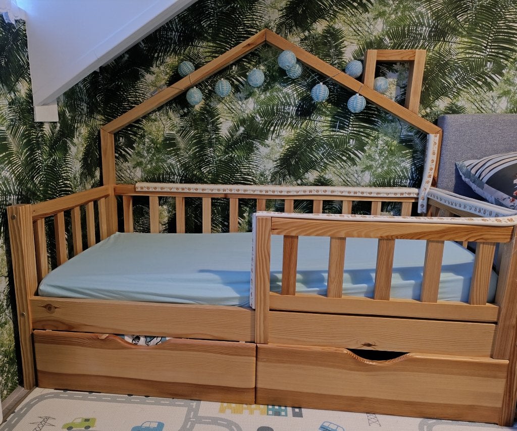 Kinderbed, Kinderen en Baby's, Gebruikt, 70 tot 85 cm, 140 tot 160 cm, Ophalen