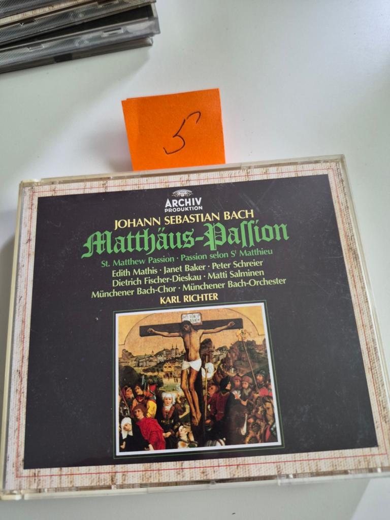 Johann Sebastian Bach - Matthäus-Passion CD, Ophalen of Verzenden, Barok, Gebruikt, Vocaal
