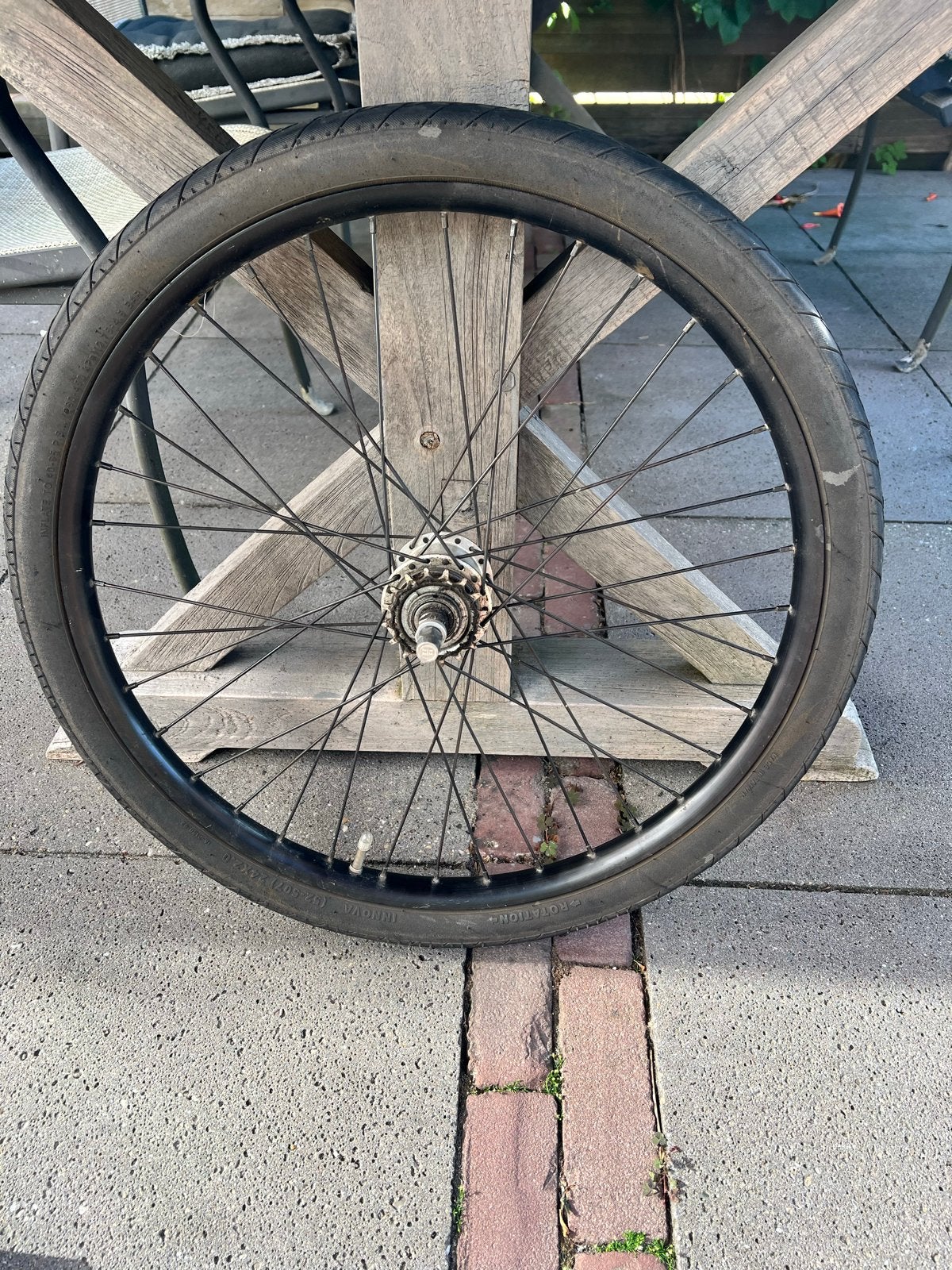 Vanmoof X2 of X3 achterwiel, Gebruikt, Elektrische fiets, Aluminium, Ophalen