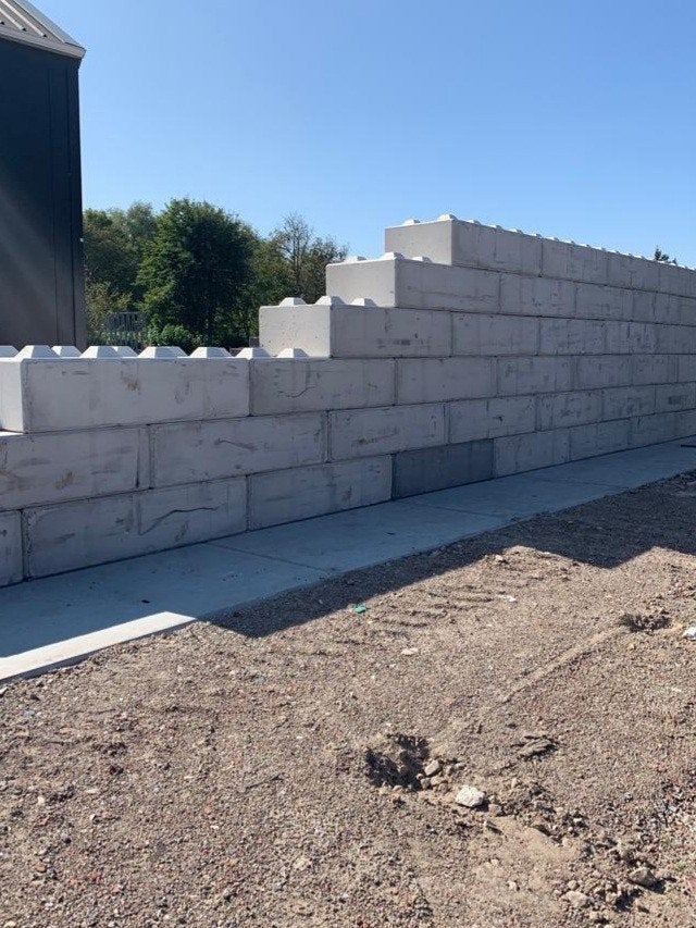 Megablokken  stapelblokken  betonblokken  blokken, Ophalen of Verzenden, Nieuw, Minder dan 100 cm, Minder dan 25 cm