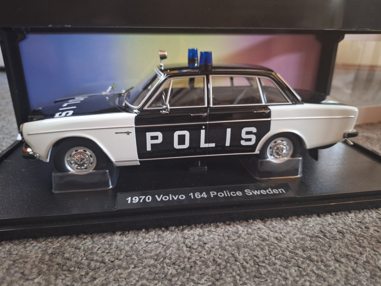 Volvo 164 polis 1/18, Ophalen of Verzenden, Overige merken
