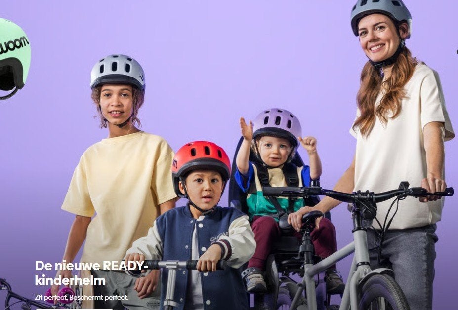 WOOM kinder fiets helm - EARLY RIDER, Ophalen of Verzenden, Nieuw, Overige maten, Jongen of Meisje