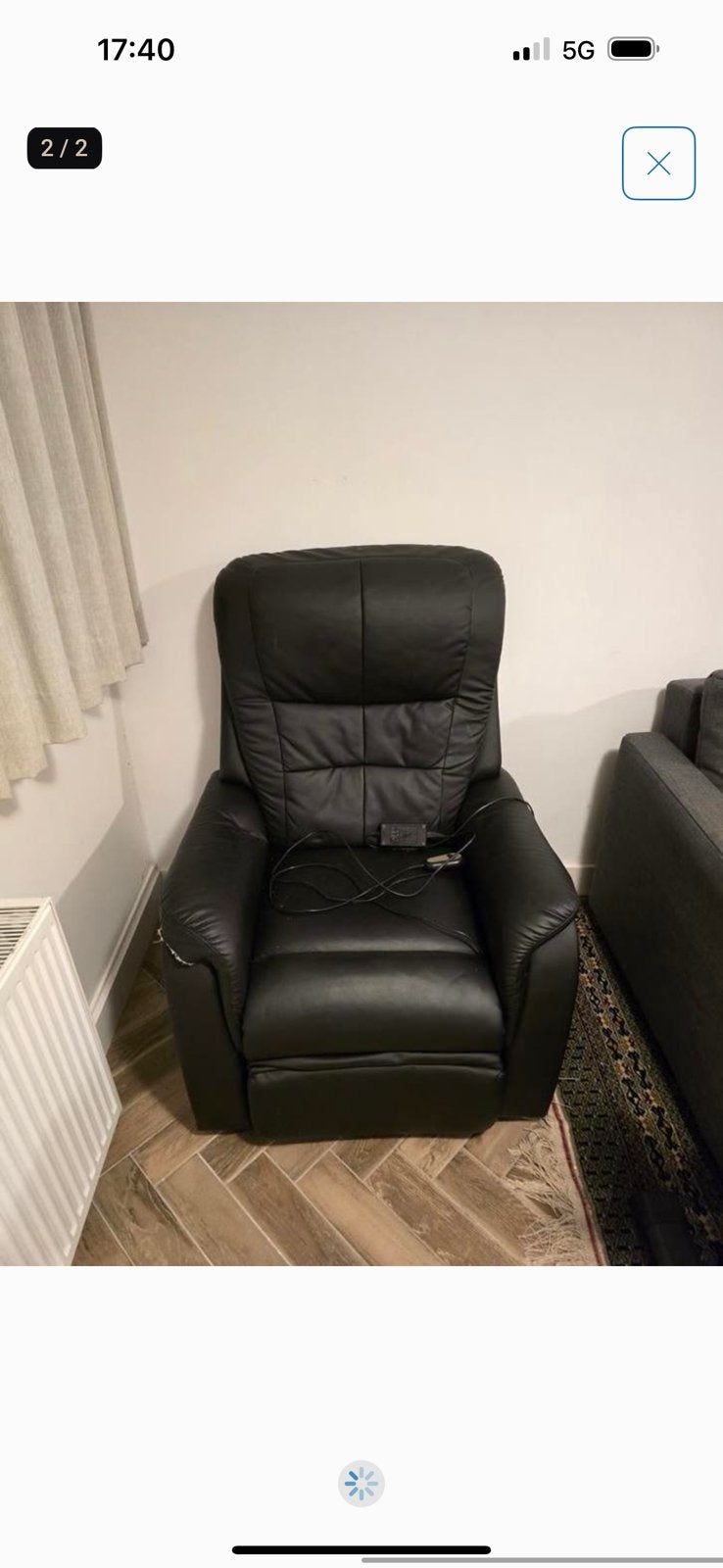 Sta op stoel, Huis en Inrichting, Banken | Sofa's en Chaises Longues, Eenpersoons, 75 tot 100 cm, Ophalen of Verzenden, Zo goed als nieuw