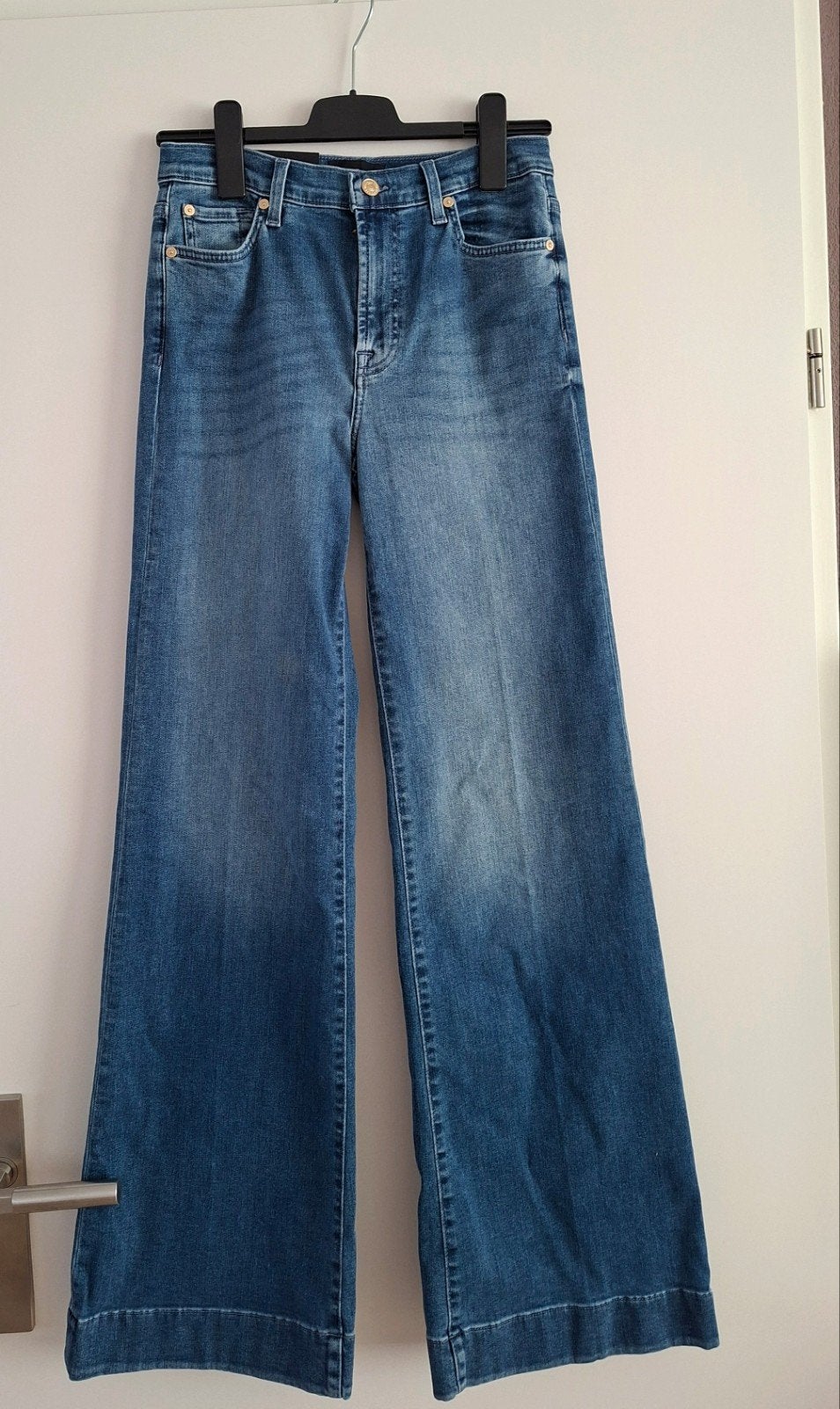 7 for all mankind Modern Dojo mt 28 lengte +/_ 32, Blauw, Nieuw, Ophalen of Verzenden, W28 - W29 (confectie 36)