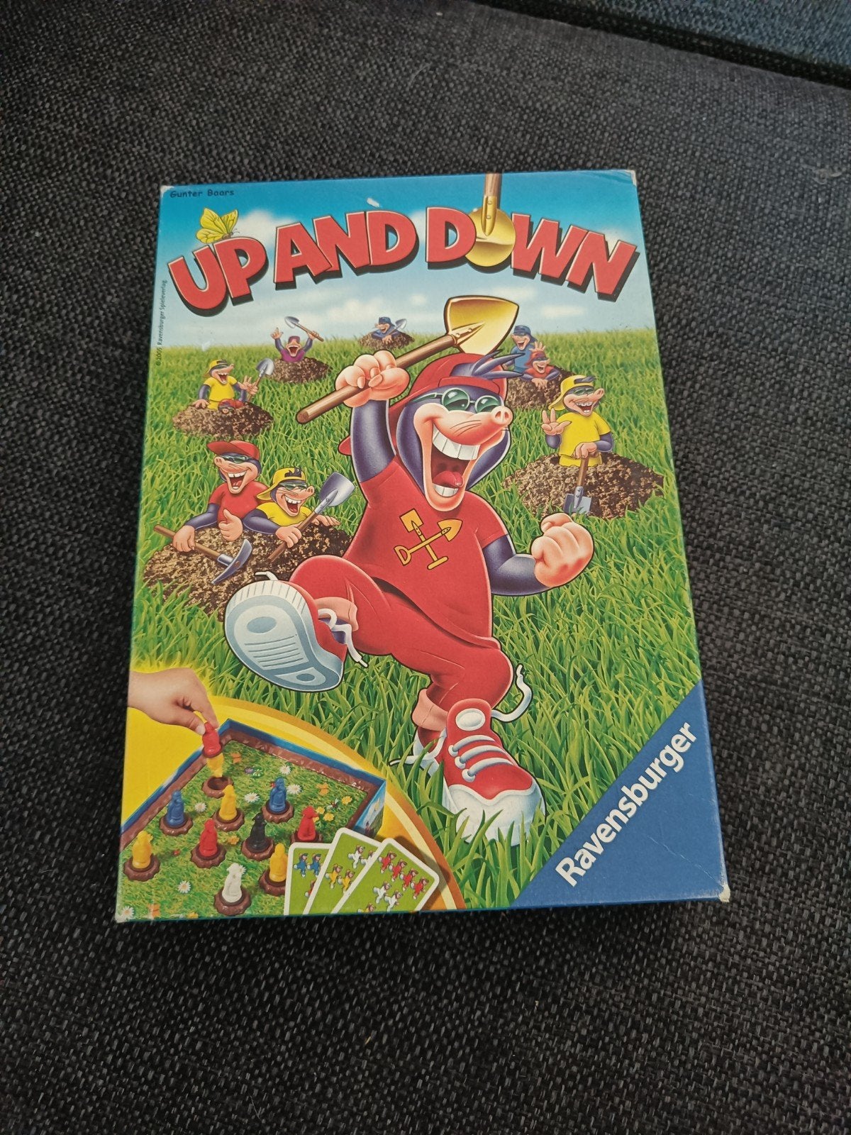 Up and Down Ravensburger Gezelschapsspel, Hobby en Vrije tijd, Een of twee spelers, Ophalen of Verzenden, Gebruikt, Ravensburger