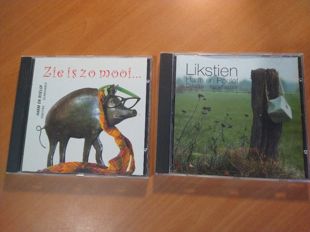 2 CD's van Harm Dijkstra en Roelof Klinkhamer, Ophalen of Verzenden, Zo goed als nieuw