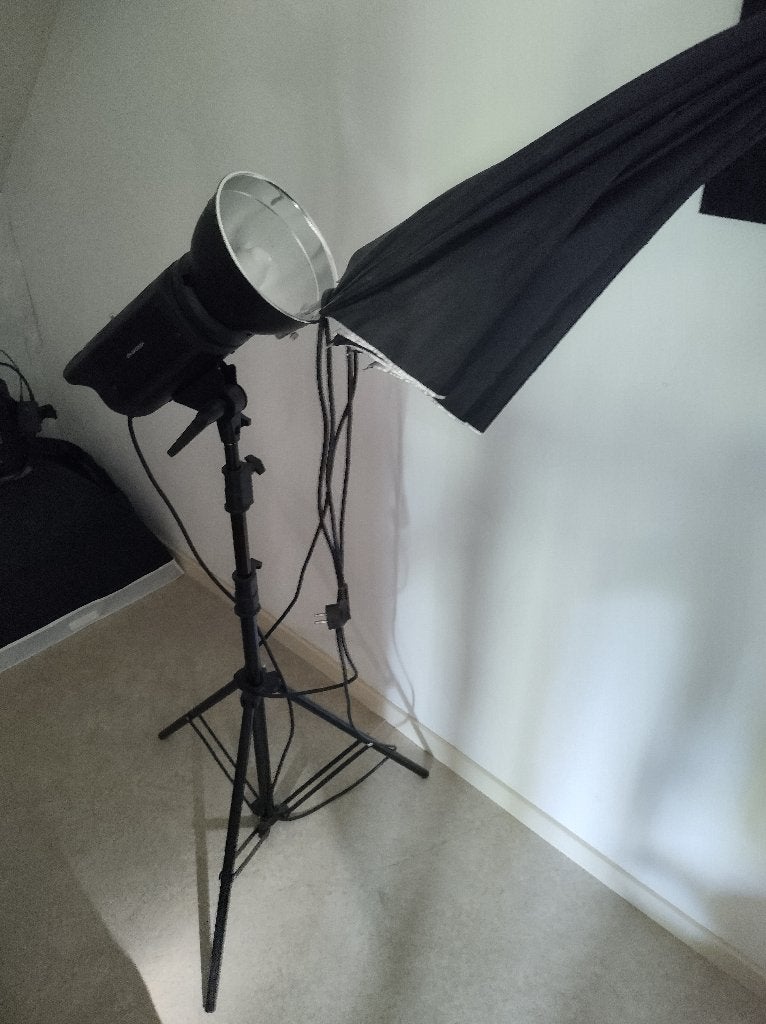 flitslampen voor foto thuisstudio, Audio, Tv en Foto, Fotografie | Fotostudio en Toebehoren, Ophalen, Zo goed als nieuw, Complete fotostudio