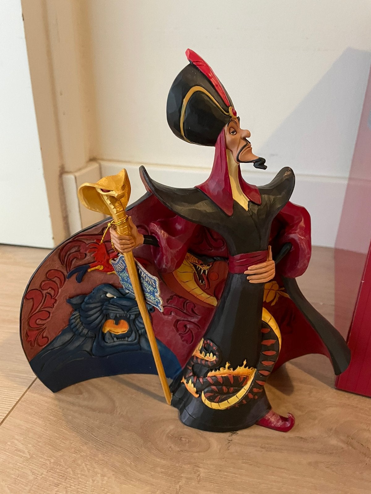 Disney traditions jim shore Jafar aladdin - Venemous Viper, Ophalen of Verzenden, Overige figuren, Nieuw, Beeldje of Figuurtje