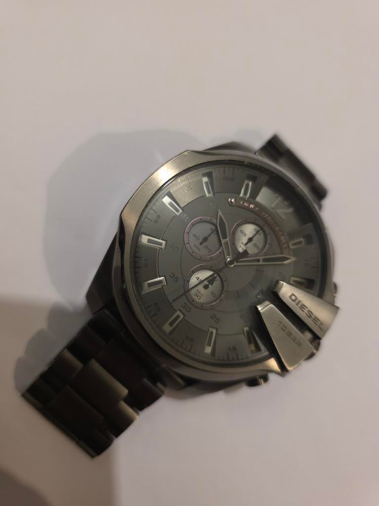 Diesel Horloge DZ-4282, Overige merken, Staal, Gebruikt, Staal