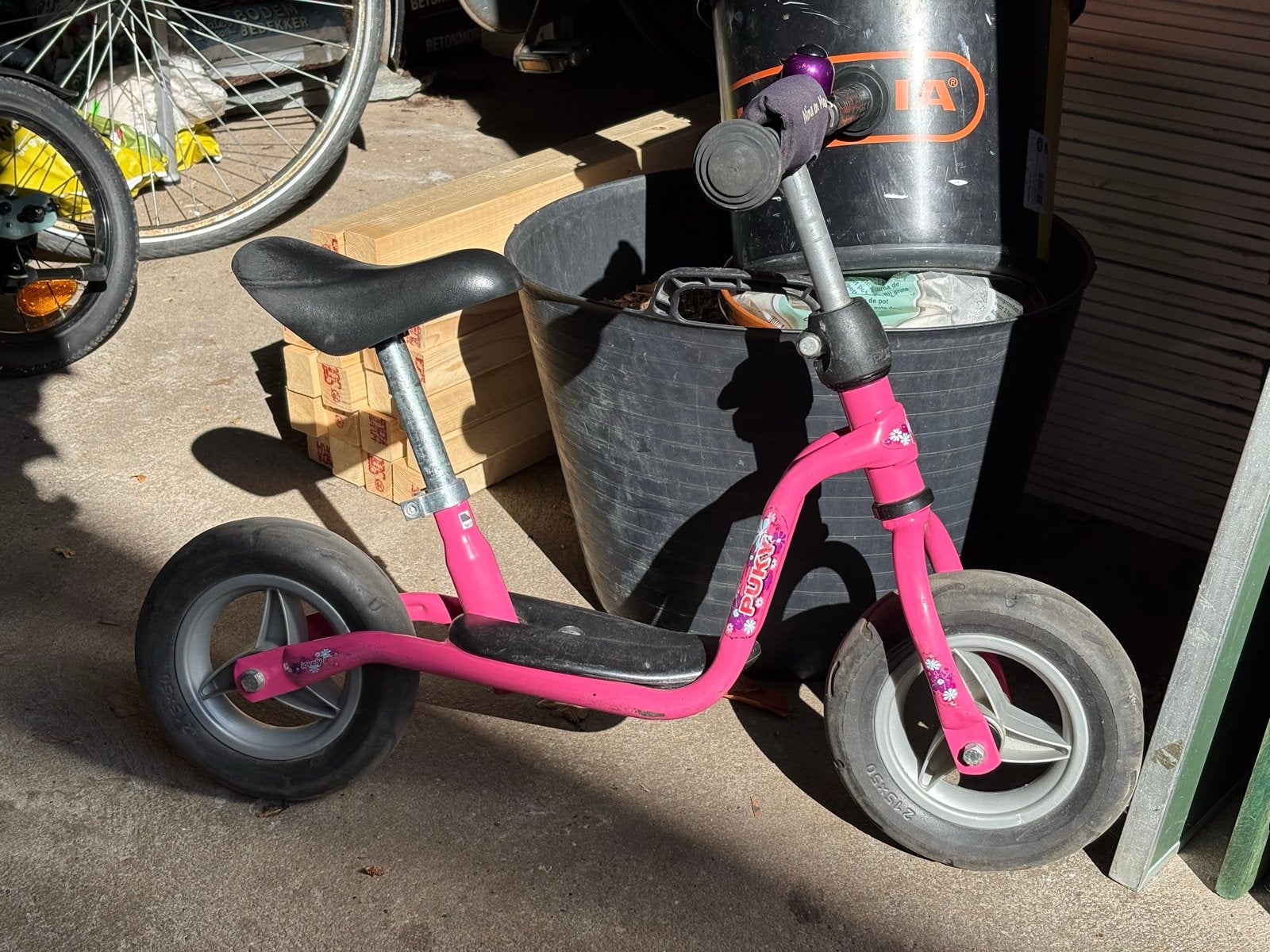Puky loopfiets, gebruikt maar nog prima voor 3e gebruik, Ophalen, Gebruikt, Loopfiets