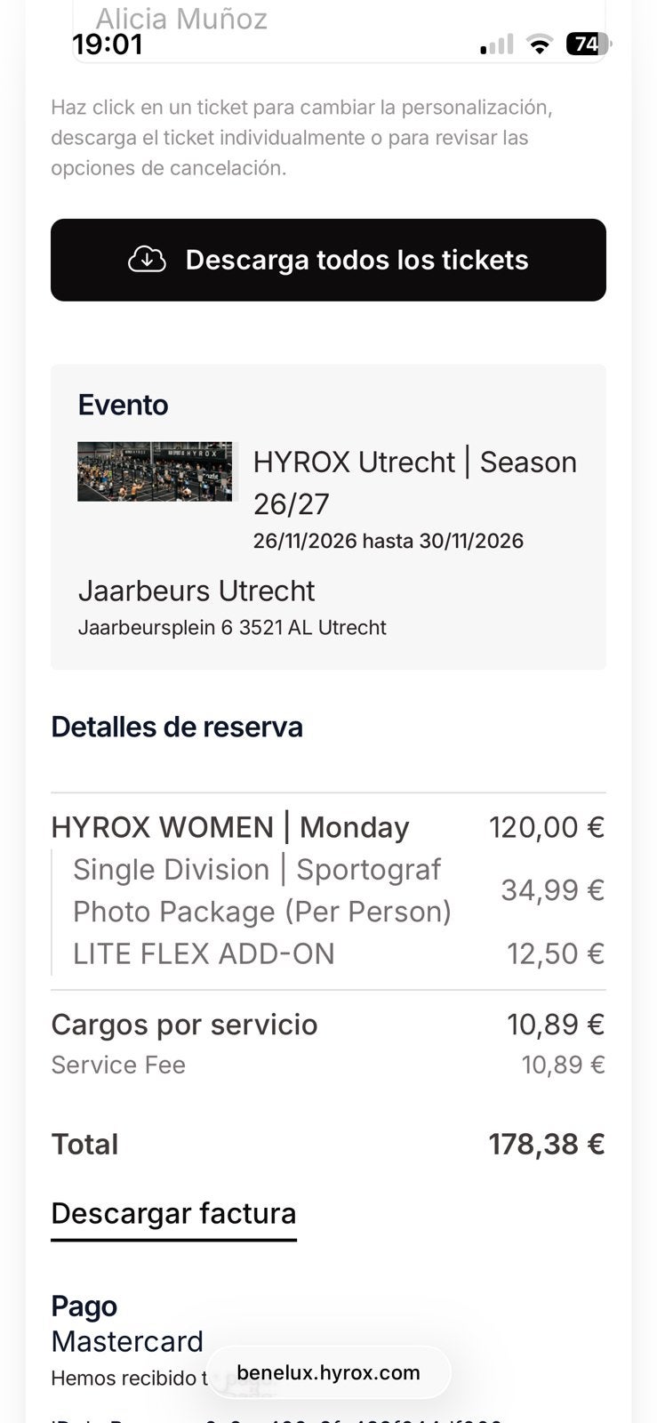 HYROX SOLO WOMEN OPEN UTRECHT, Tickets en Kaartjes, Eén persoon, Overige soorten