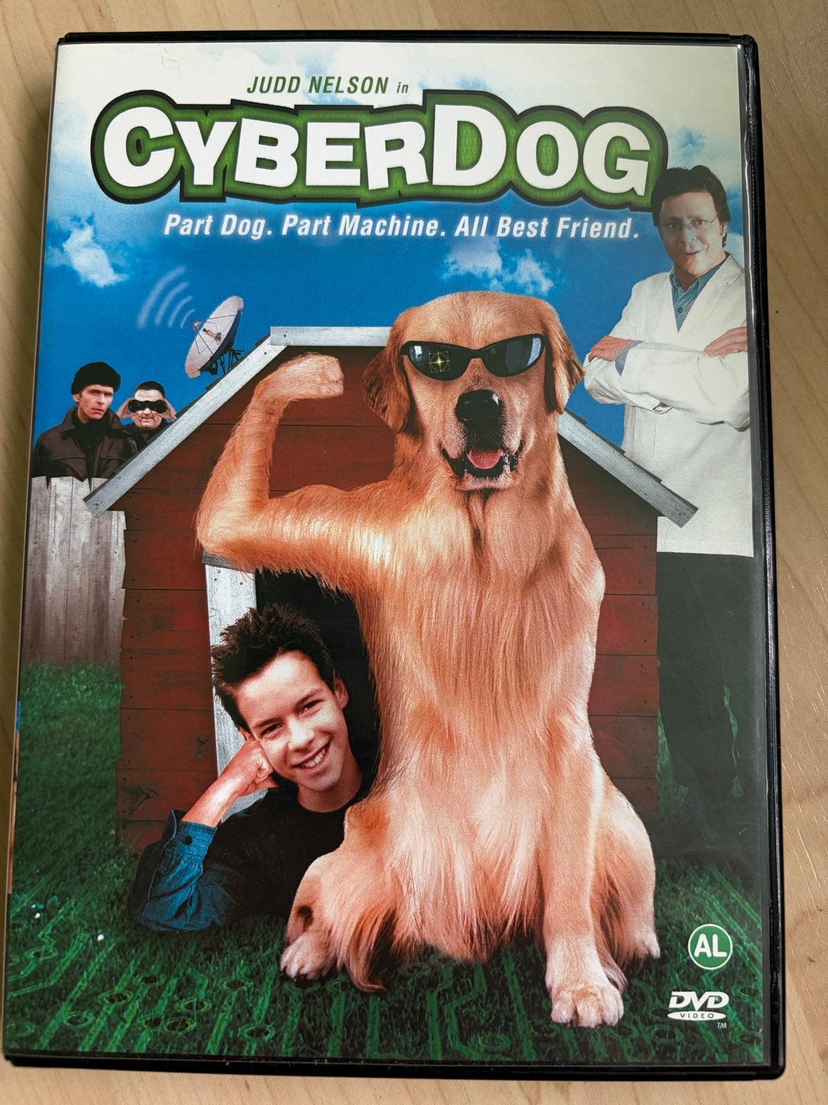 Cyberdog DVD - Familiefilm met Judd Nelson, Alle leeftijden, Nederlands, Ophalen of Verzenden, Inclusief doosje