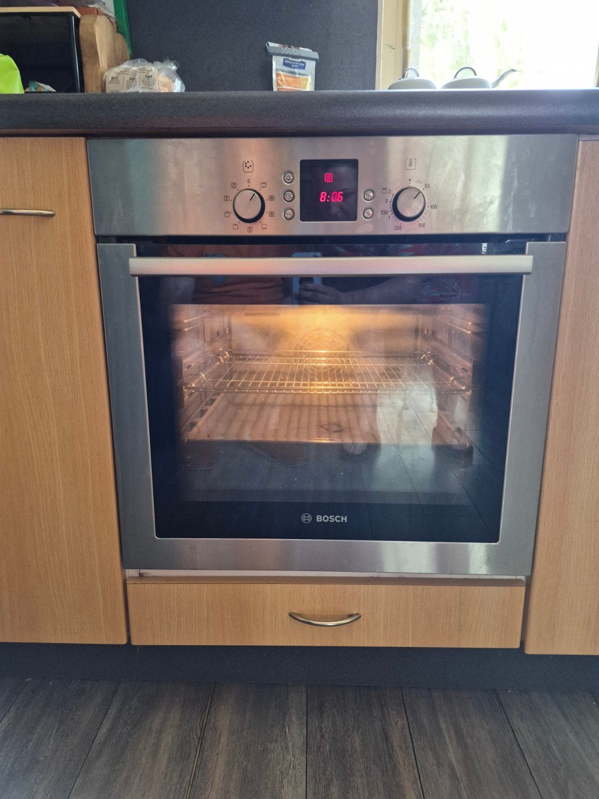 Bosch inbouwoven zgan., Witgoed en Apparatuur, Ovens, Ophalen of Verzenden, Zo goed als nieuw, Inbouw, Bosch