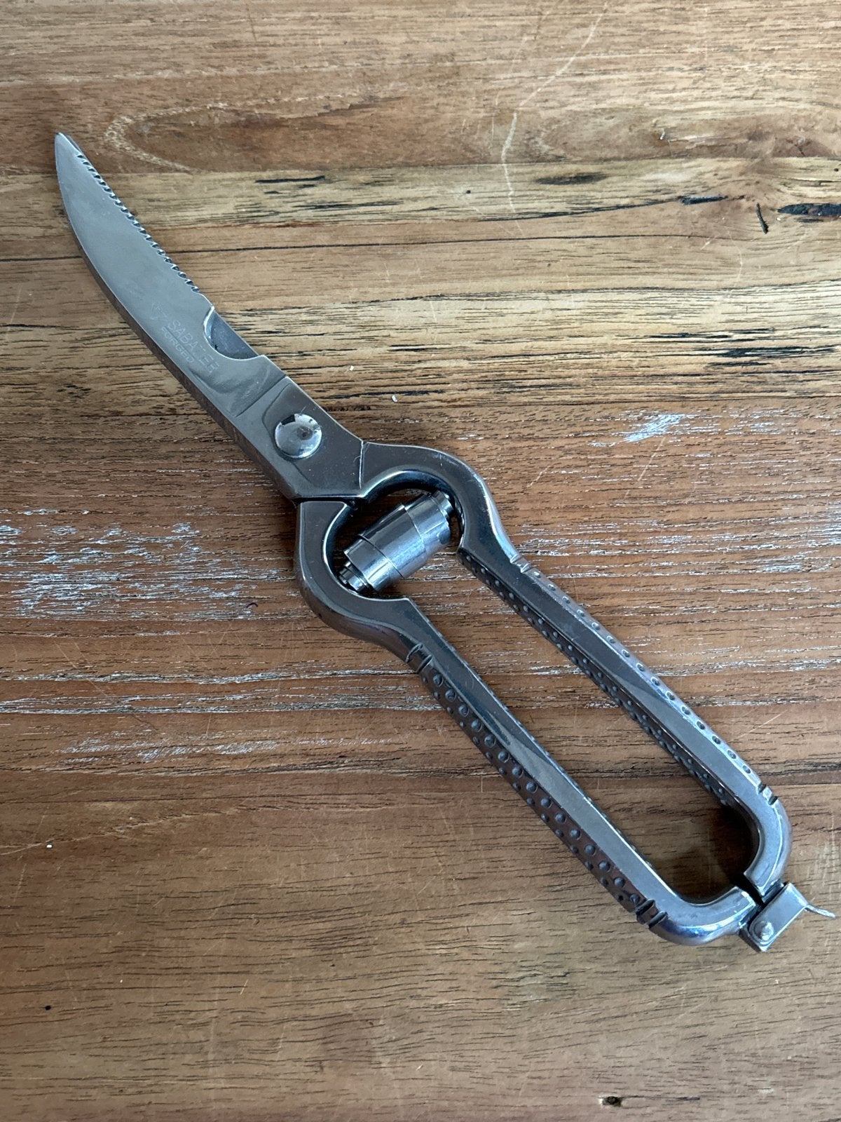 Sabatier Forged Gevogelte Schaar - RVS Keukenschaar, Overige typen, Zilver, Ophalen of Verzenden, Zo goed als nieuw