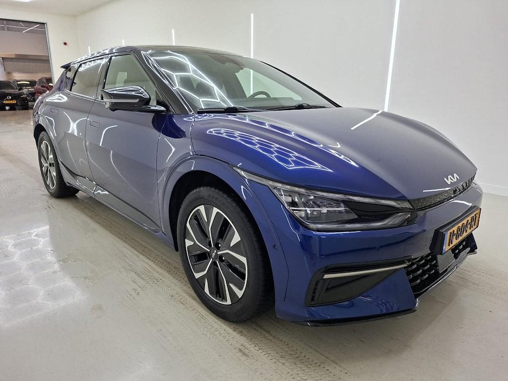 Kia EV6 GT-Line 77.4 kWh|SOH 100%|Pano|Cam|, Auto's, Kia, Automaat, 228 pk, Achterwielaandrijving, Gebruikt