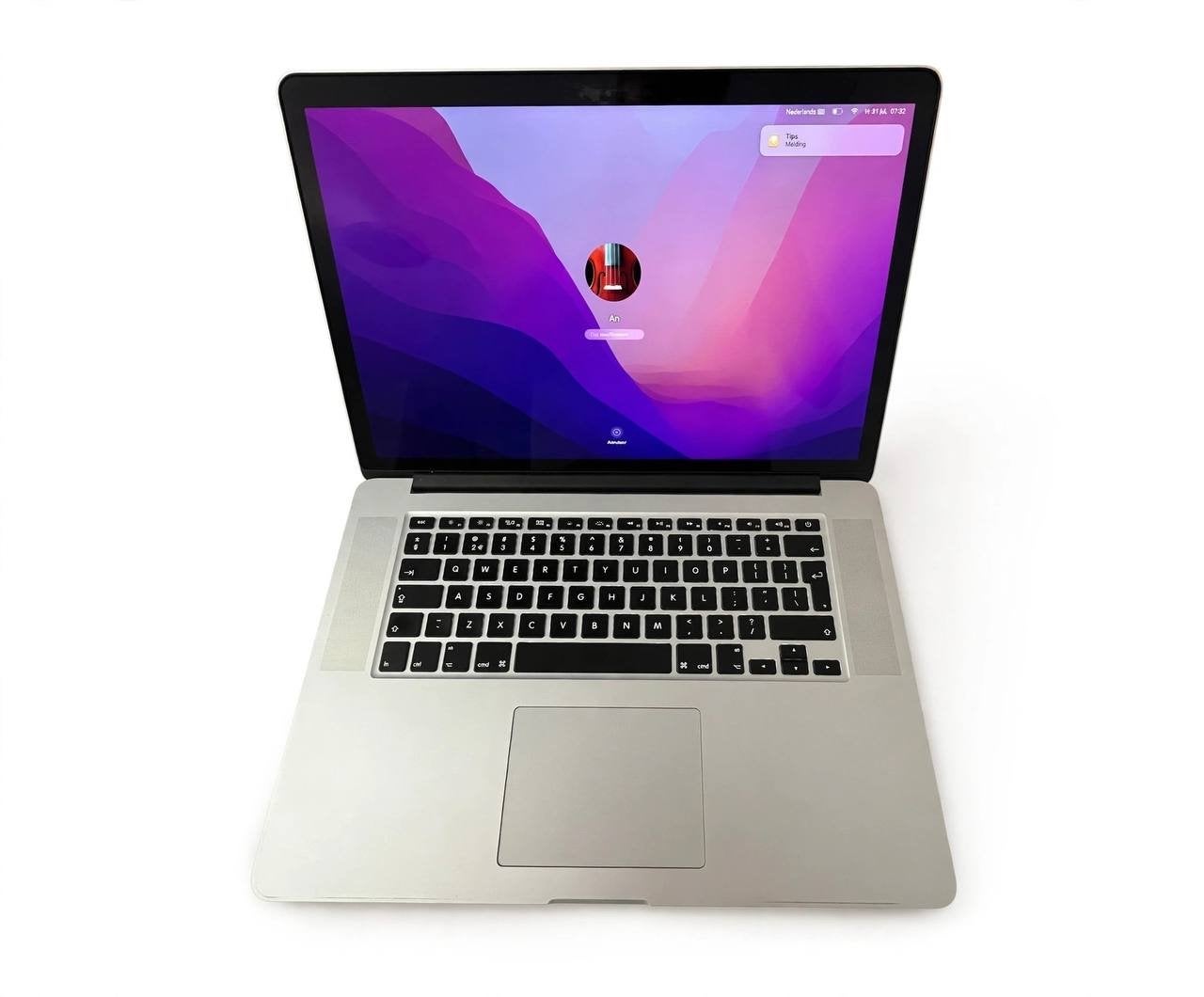 MacBook Pro Retina 15-inch Mid 2015 A1398, Computers en Software, Apple Macbooks, MacBook Pro, Gebruikt, 2 tot 3 Ghz, 512 GB