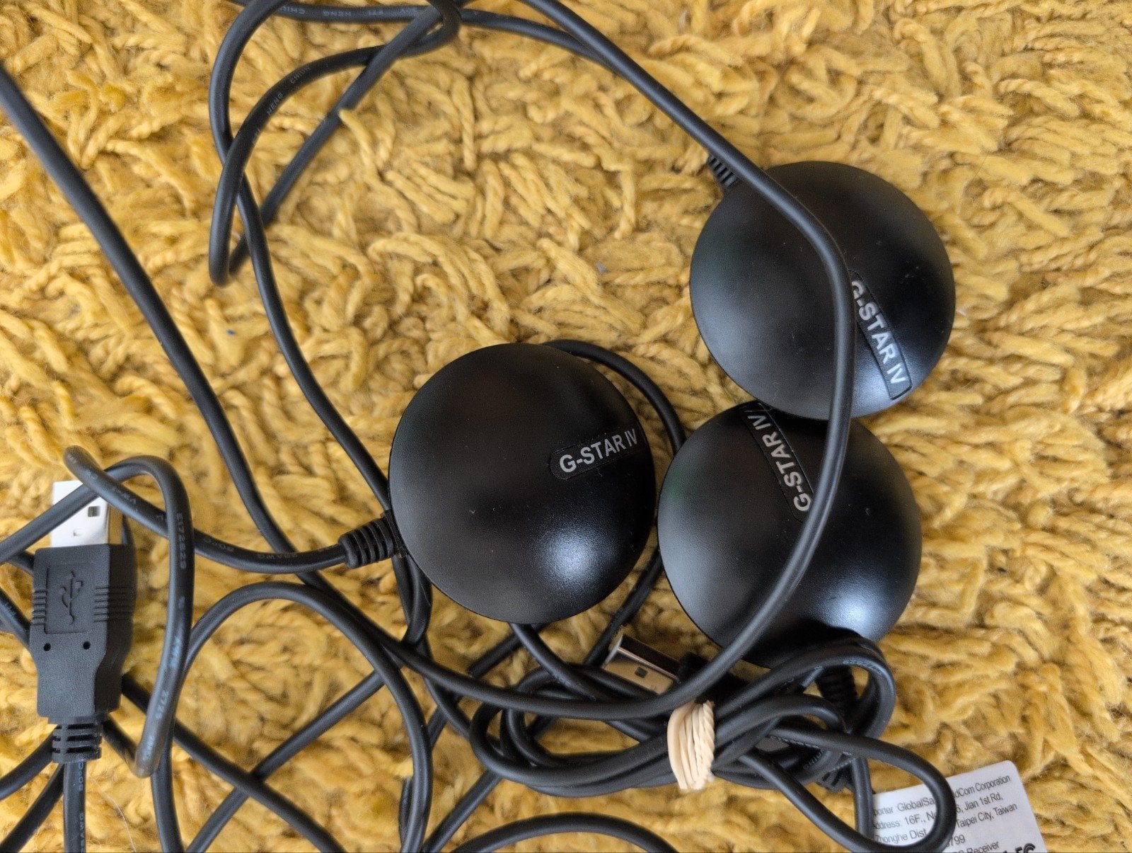 3x G-STAR IV GPS Ontvanger, Ophalen, Gebruikt
