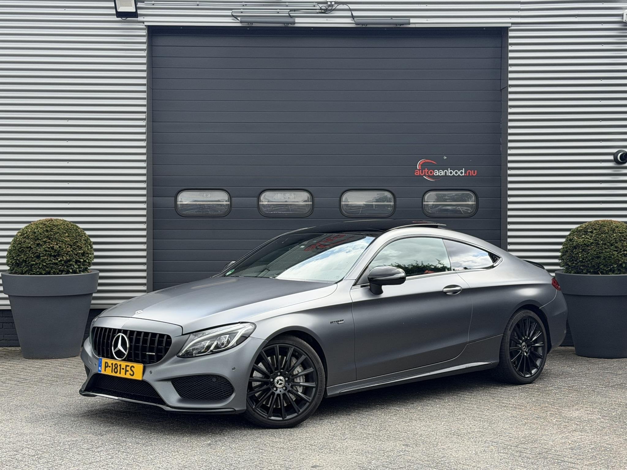 Mercedes-Benz C-klasse Coupé AMG 43 4MATIC | Panoramadak |, Auto's, Gebruikt, Euro 6, 367 pk, 4 stoelen