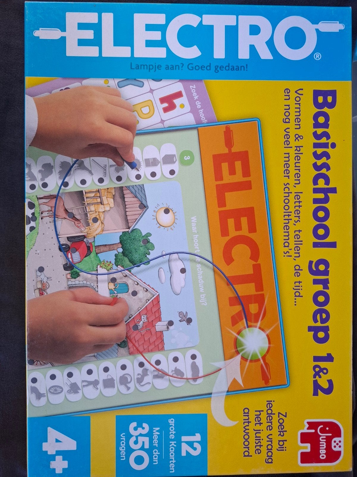 Jumbo Electro Basisschool Groep 1&2 Educatief Spel, Ophalen, Zo goed als nieuw, Taal en Lezen, Met licht
