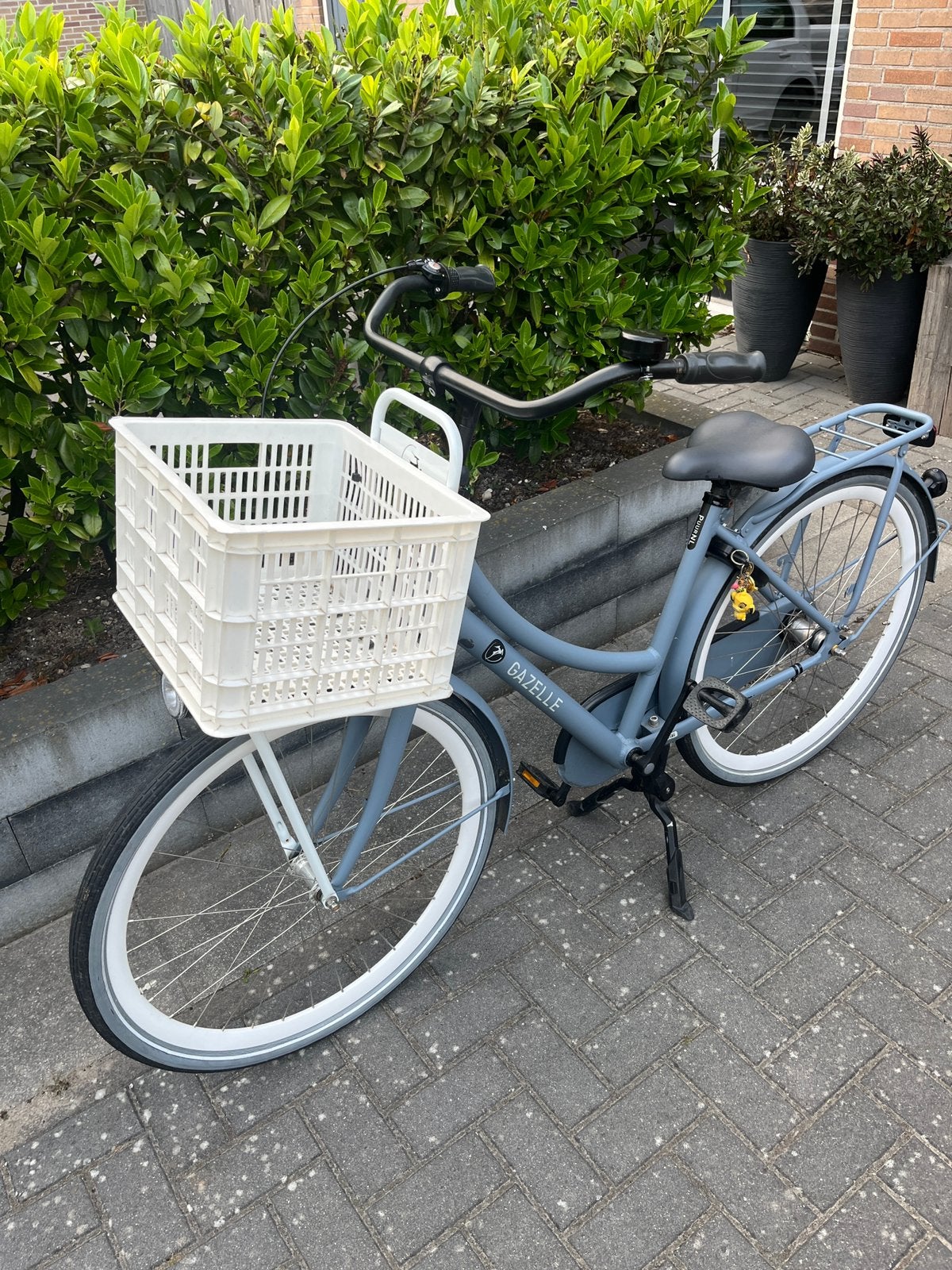 Gazelle puur NL, Fietsen en Brommers, Fietsen | Meisjes, Terugtraprem, Versnellingen, Zo goed als nieuw, Ophalen