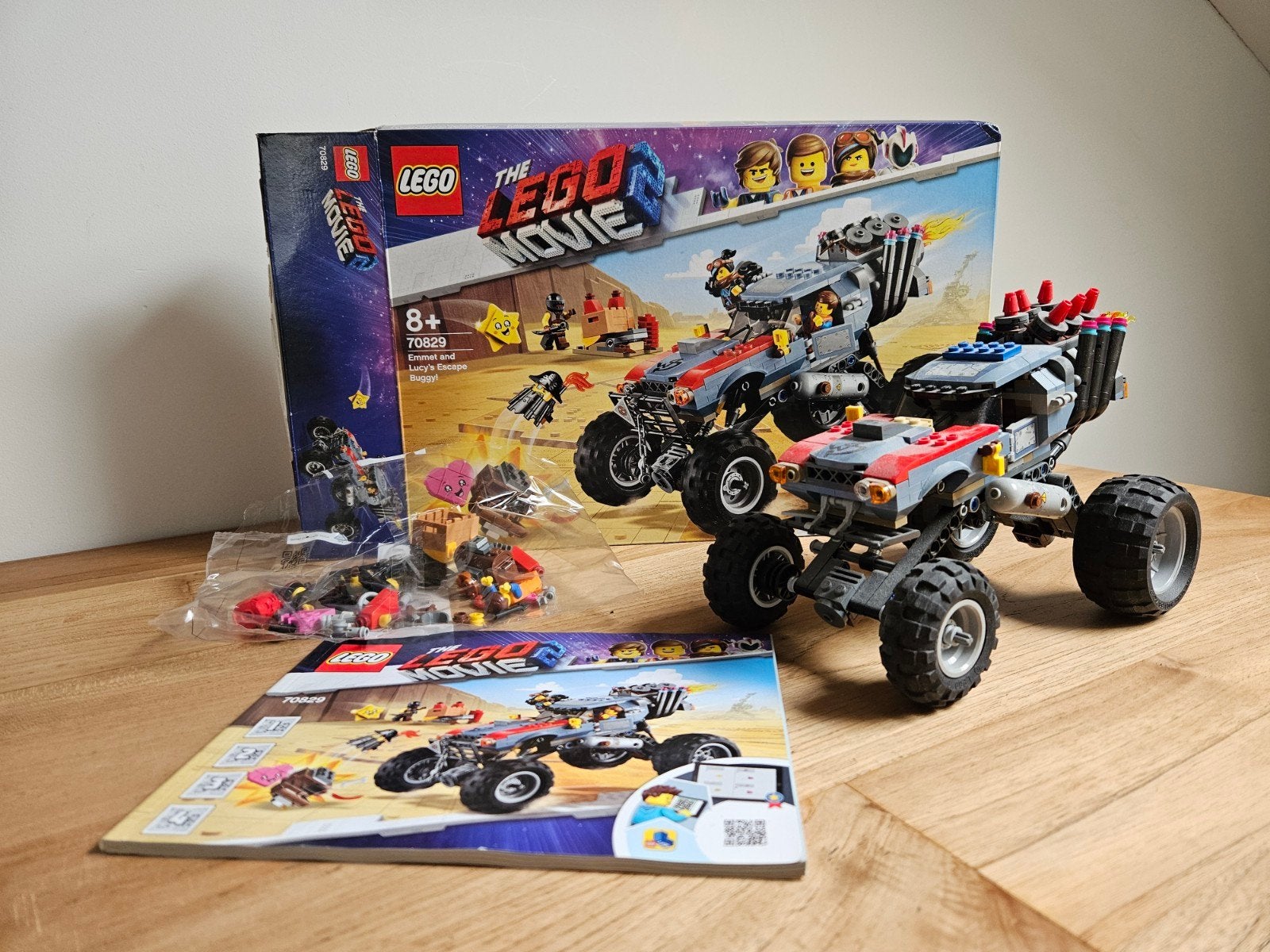 LEGO The Movie 2 70829 Emmet en Lucy's Ontsnappingsbuggy, Inclusief instructies, Overige thema's, Lego, Ophalen of Verzenden