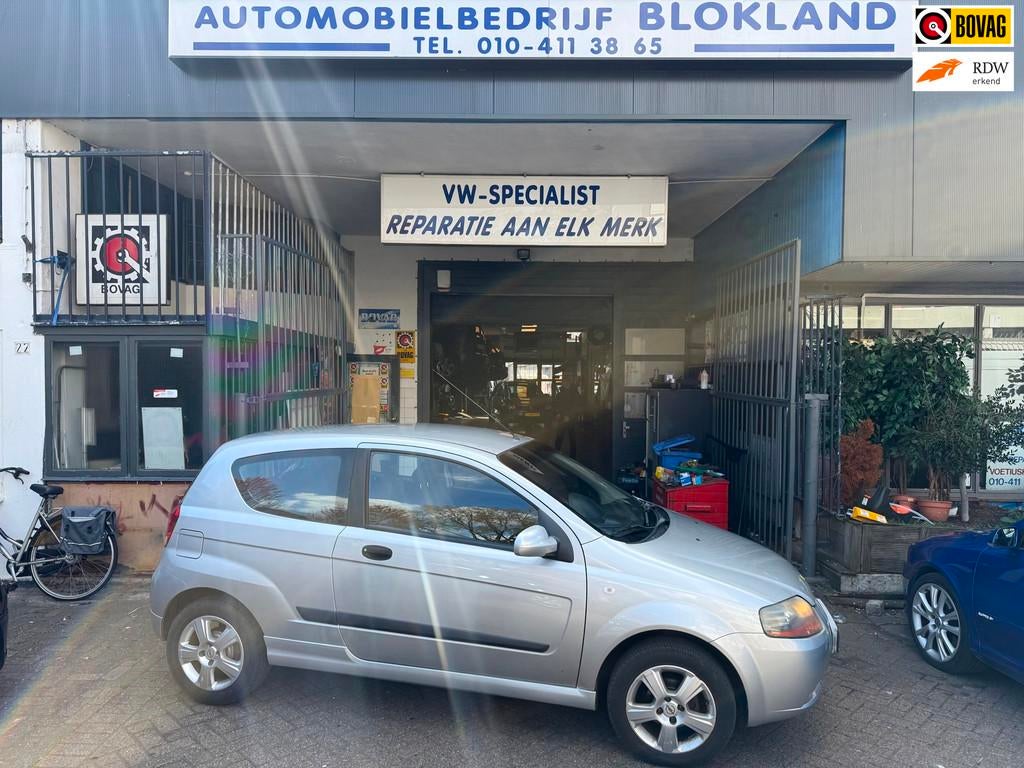 Chevrolet Kalos 1.4-16V Spirit/ Automaat/ met Airco, NAP en, 94 pk, 4 cilinders, Bedrijf, 1000 kg