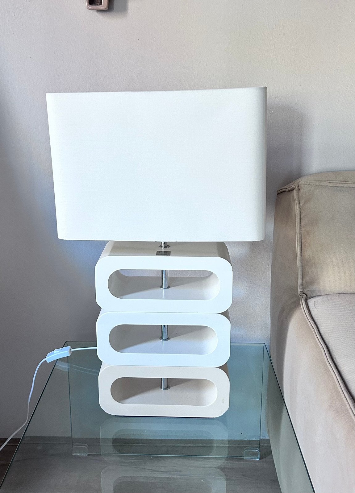 Retro design lamp Jan de Bouvrie (jaren ‘60 ‘70 ‘90), Ophalen of Verzenden, Zo goed als nieuw, Design