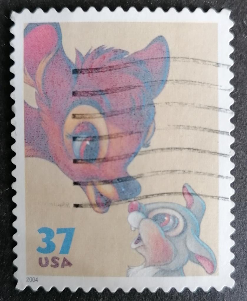 AMERIKA / USA - Disney Bambi 2004, Postzegels en Munten, Verzenden, Gestempeld, Noord-Amerika