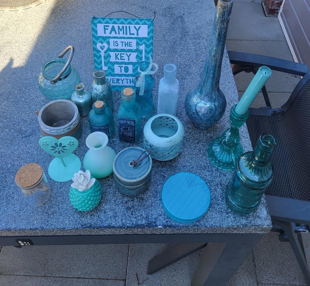 verzameling decoratie spulletjes, Ophalen
