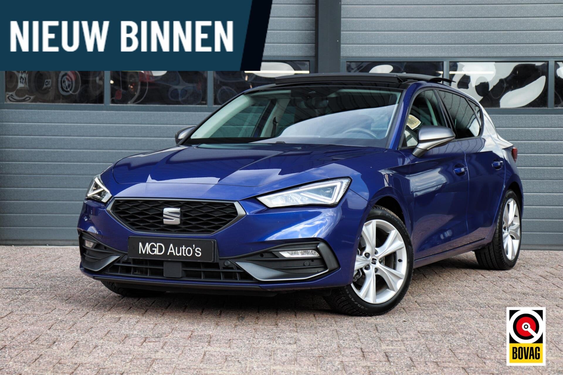 Seat Leon 1.5 eTSI FR |LED|PANODAK|SFEERVERL.|CARPLAY|STOELV, 1272 kg, 4 cilinders, Bedrijf, Hatchback