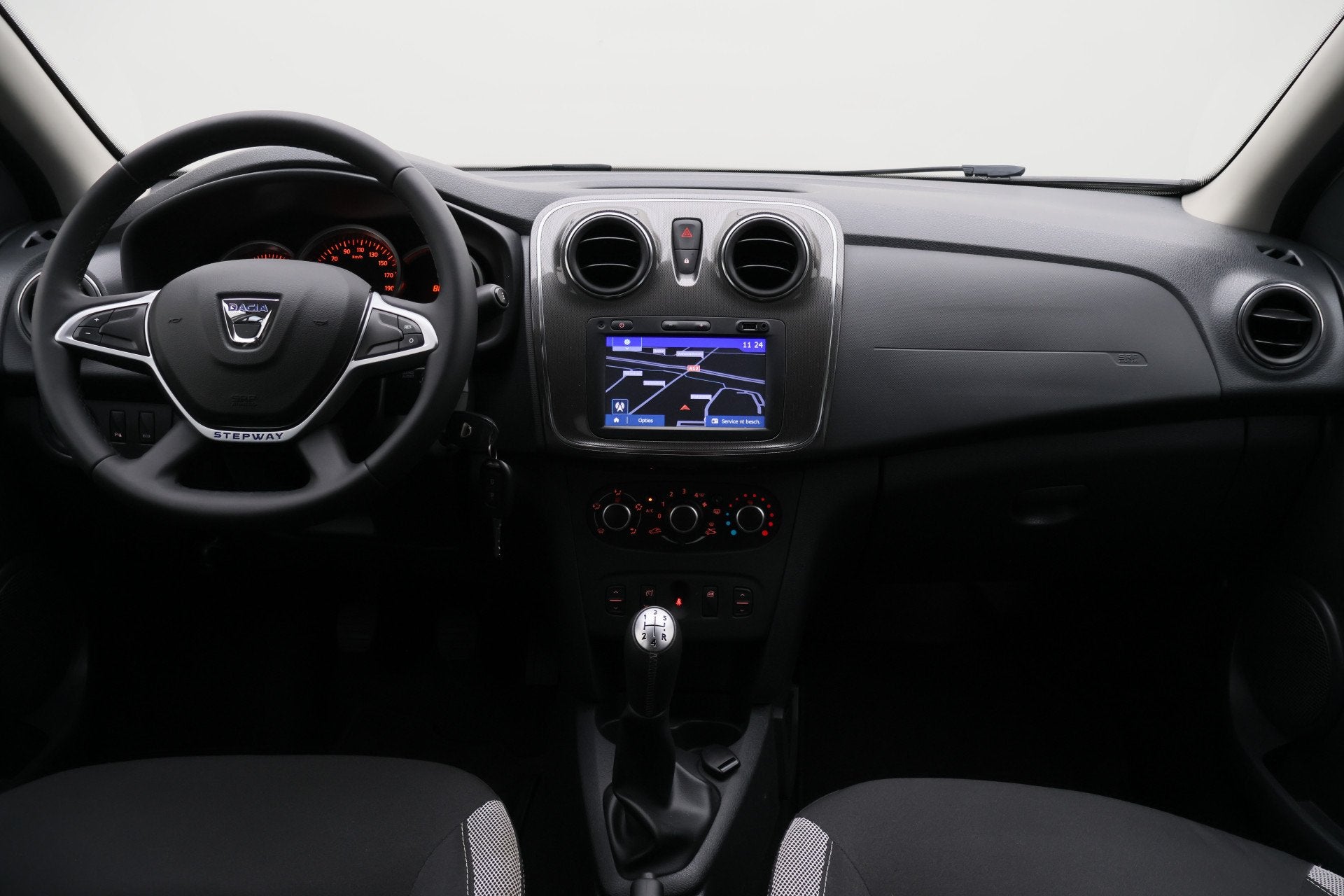 Dacia Sandero 0.9 TCe SL Stepway LED, Navigatie, Cruise, Tre, Voorwielaandrijving, 898 cc, Stof, Origineel Nederlands