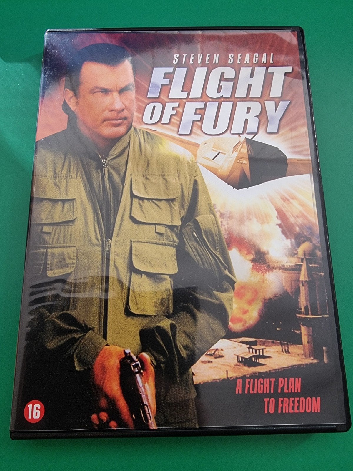 Flight of Fury - Steven Seagal (DVD) - Zo goed als nieuw, Vanaf 16 jaar, Nederlands, Nederlands, Actiethriller