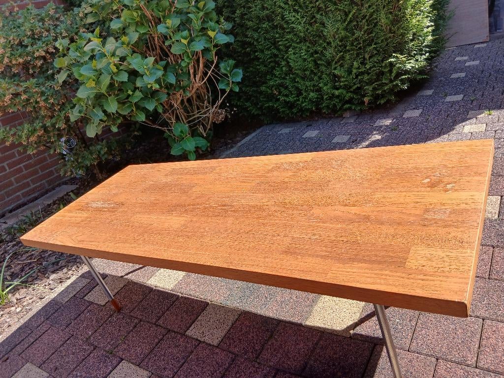 Vintage design salontafel fristho, Huis en Inrichting, Ophalen, Gebruikt, 100 tot 150 cm, Teakhout
