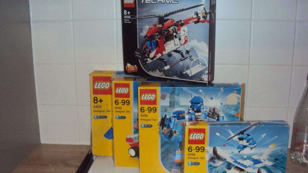 lego 5 dozen designer sets, Overige thema's, Lego, Ophalen of Verzenden, Zo goed als nieuw