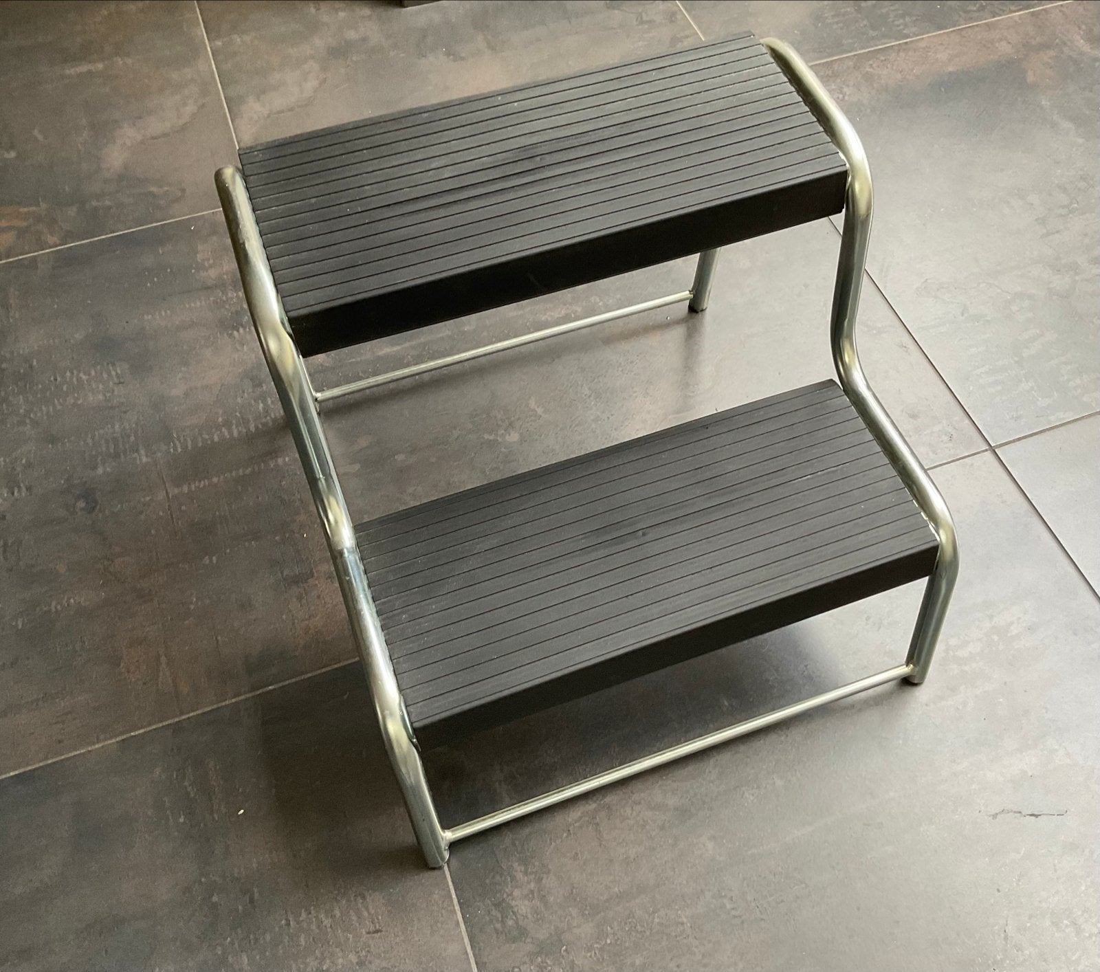 Handig trapje voor caravan, camper of thuisgebruik, Ophalen of Verzenden, Gebruikt