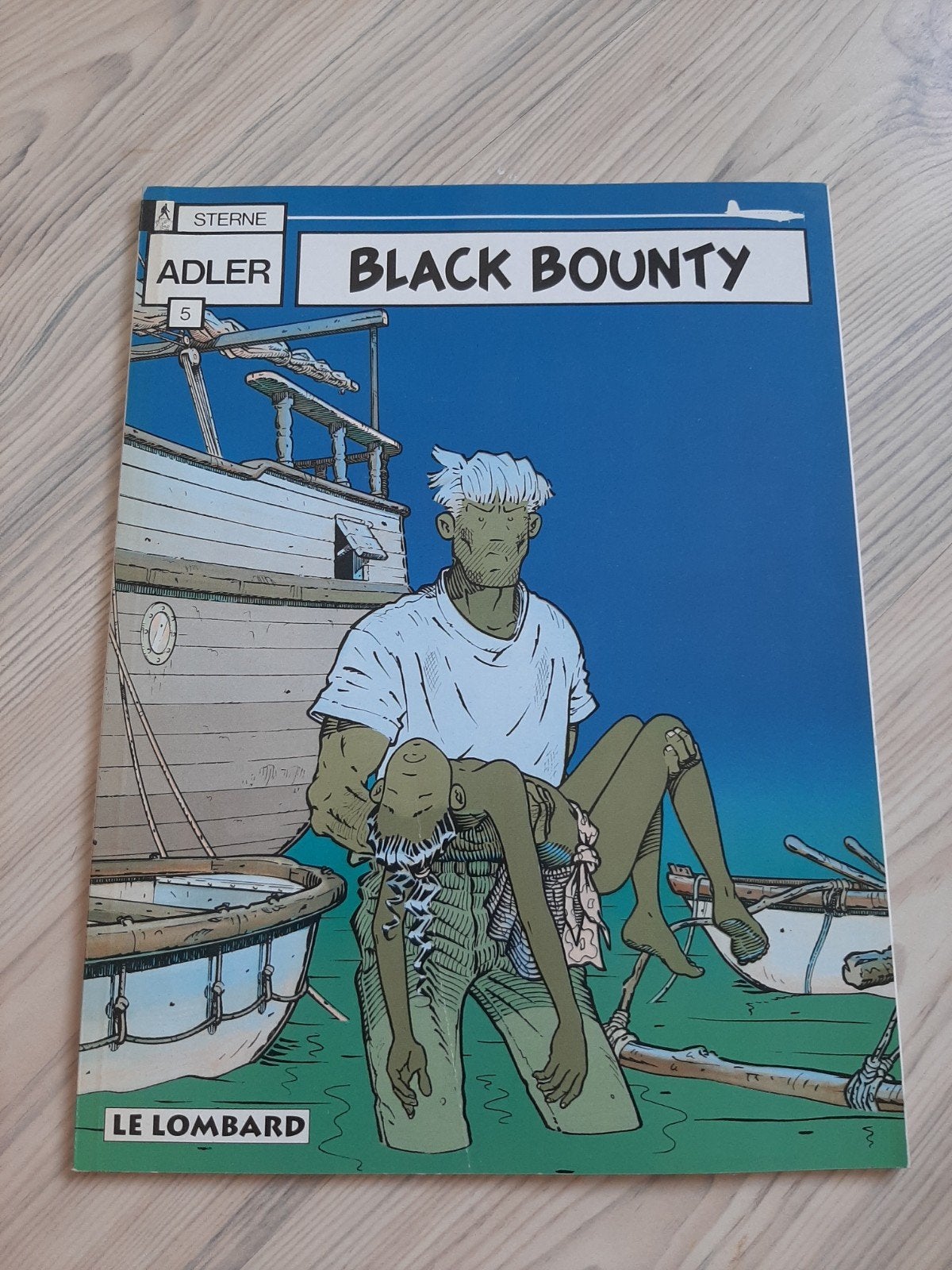 Adler - Black Bounty - René Sterne - Le Lombard, Eén stripboek, Ophalen of Verzenden, Zo goed als nieuw, René Sterne