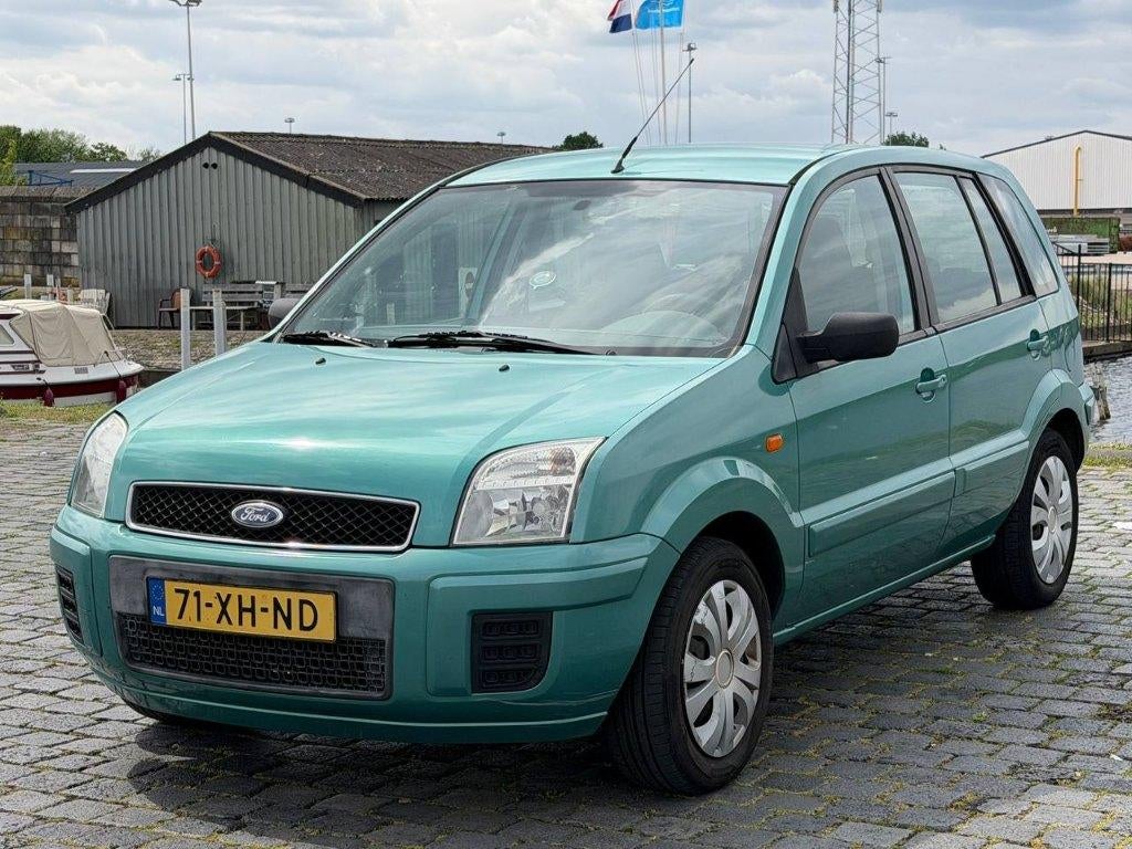 Ford Fusion 1.4 16V 2007 Groen APK new, Voorwielaandrijving, 15 km/l, 49 €/maand, Origineel Nederlands